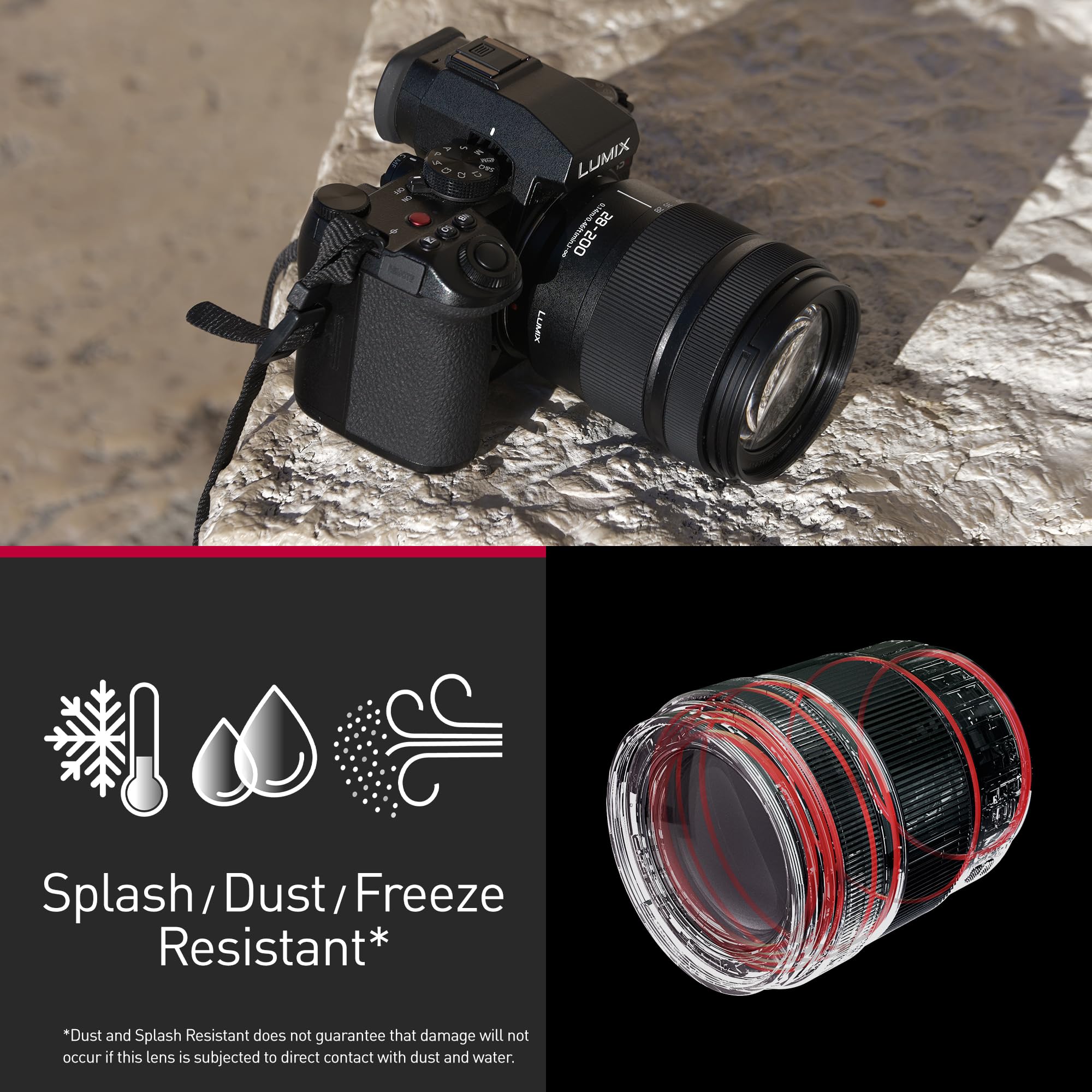 PANASONIC Objectif Lumix S 28-200mm f/4.0-7.1 Macro