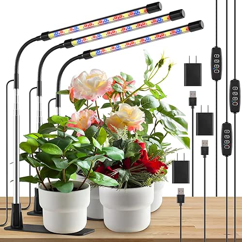 Grow Lights for Indoor Plants, Full Spectrum LED Plant Lights