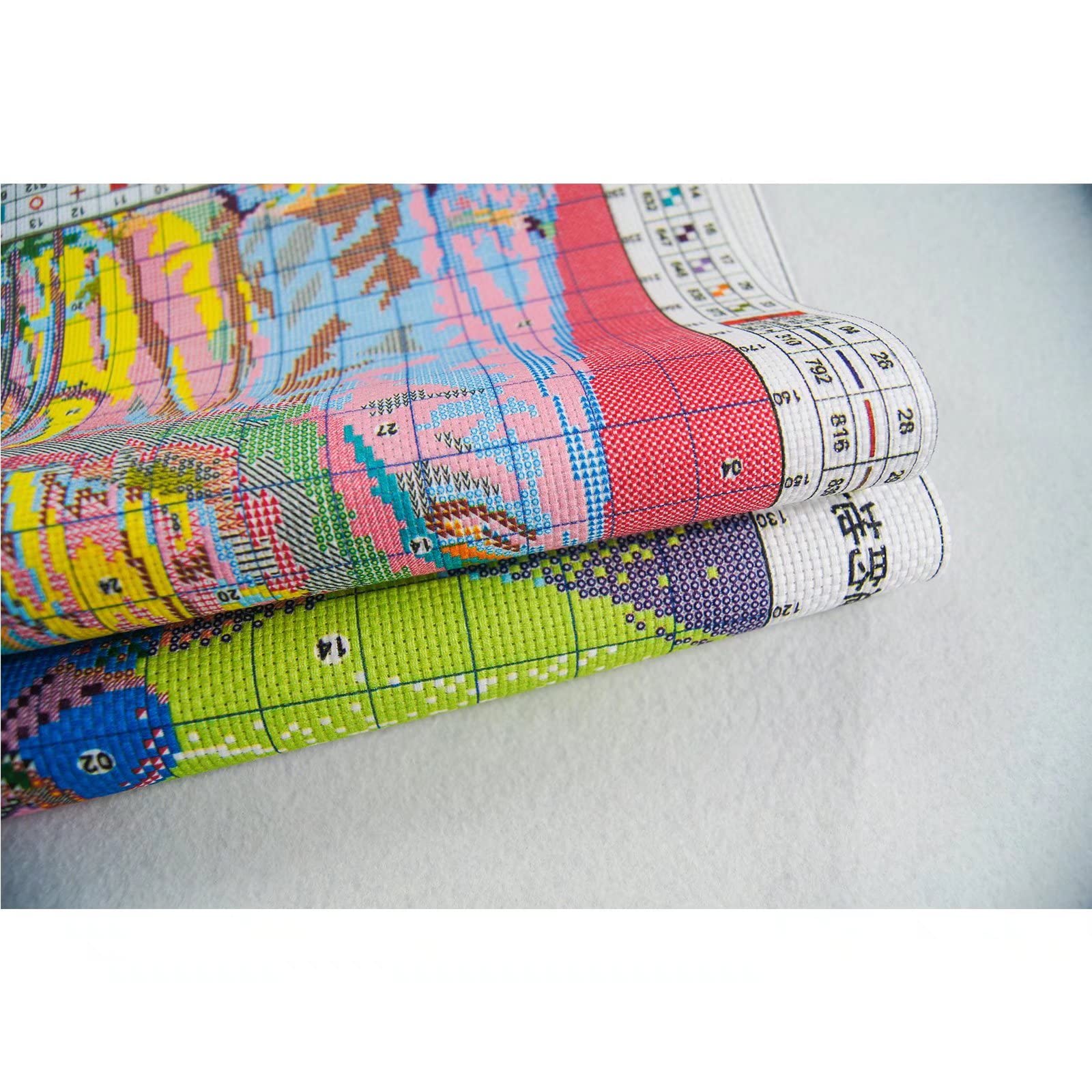 Cukol Cukol Canevas Broderie Point De Croix Kit Complet Adulte Debutant Compté Pré Imprimé Estampillé Moderne Débutant Avec Fils, Facile Noël 11ct Cross Stitch Loisirs Créatifs Set 36 X 36 Cm