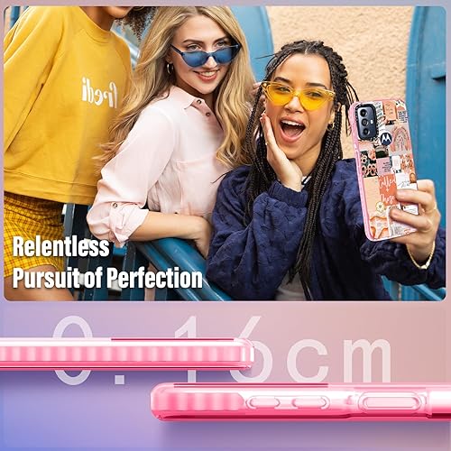 Miniatura 6 de Toycamp Funda para teléfono Moto G PureG Power 2022G Play 2023 con soporte para anillo, bonita funda de impresión clásica vintage para mujeres,