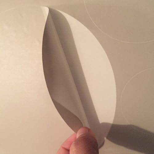 Miniatura 4 de Decoración de pared de lunares, calcomanías de pared para habitación de niñas, decoración de paredes de dormitorio, arte infantil (gris oscuro y