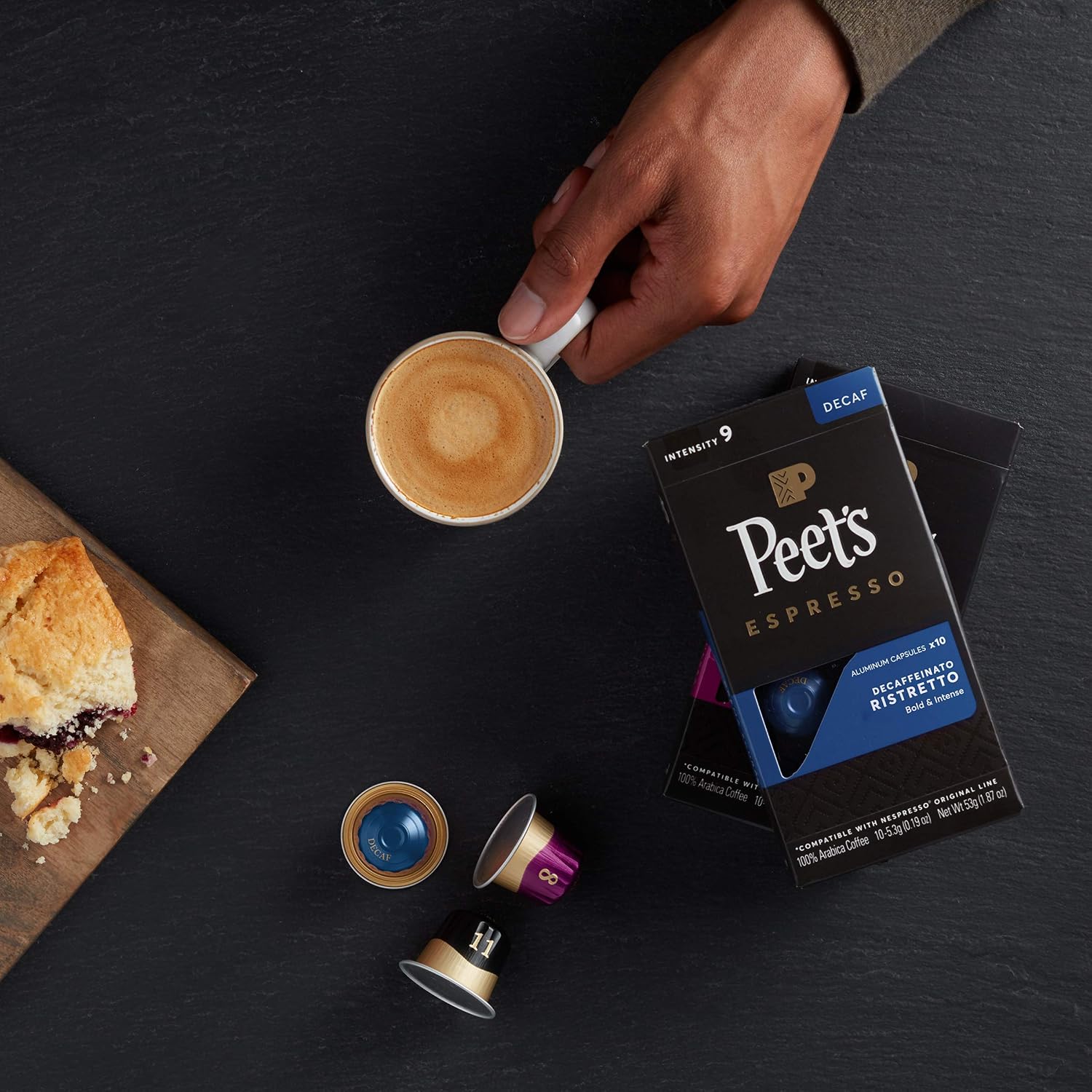 Peet's Coffee Espresso Capsules 