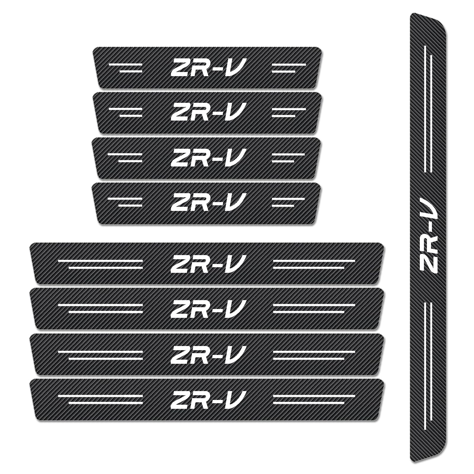 WXH97F Carbon Fiber Scuff Plates for HONDA ZR-V 2022-2026