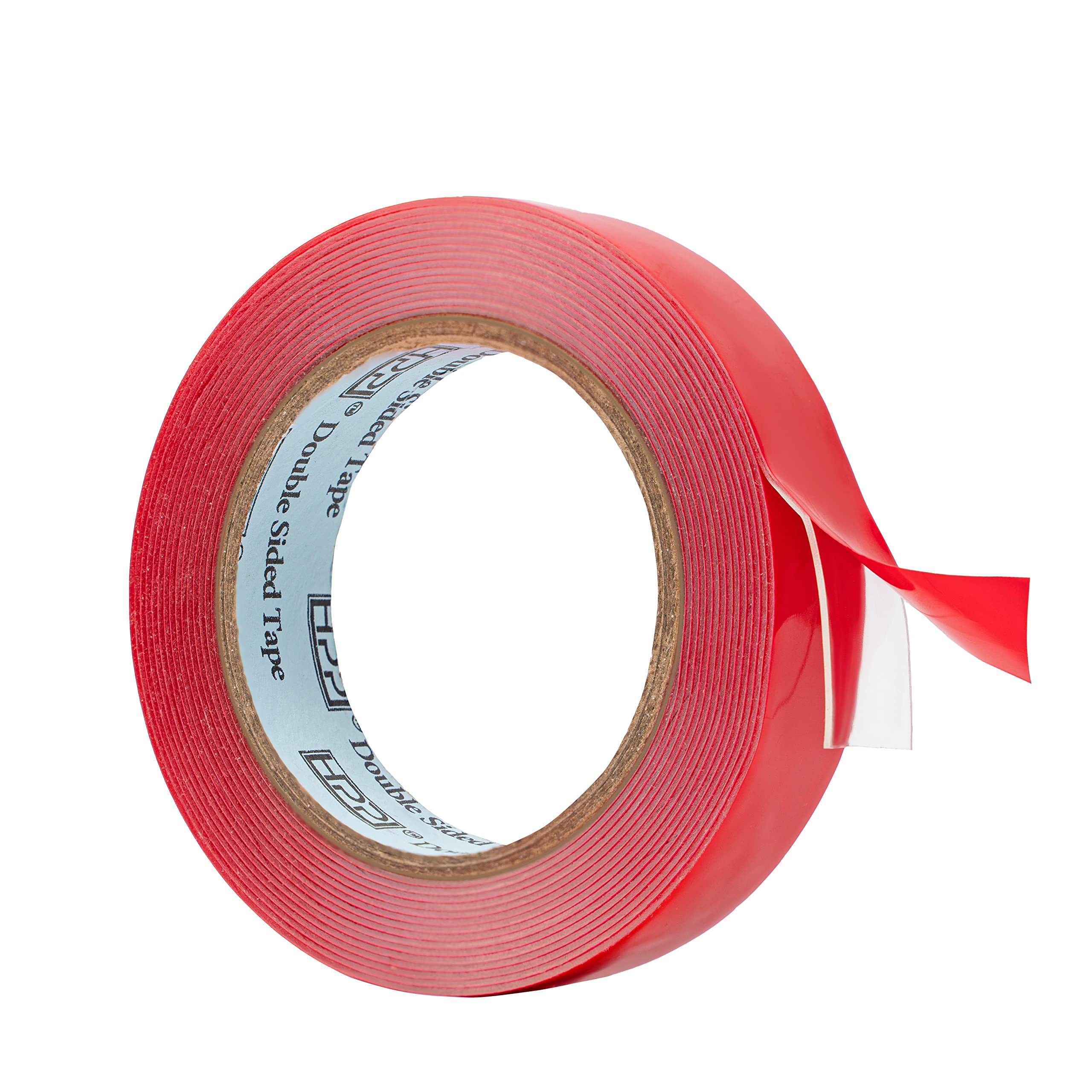 HPP Double Sided Tape Clear, Heavy Duty Tape, Strong and Permanent for Outdoor and Indoor, (1in x 16ft)