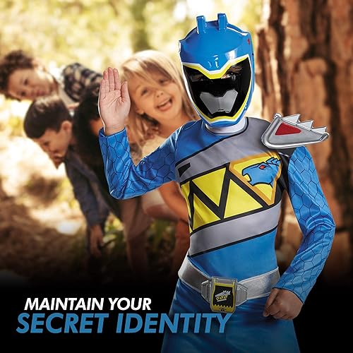 Miniatura 7 de Power Rangers Costume For Boys Blue Dino Charge Kids Beast Morphers Ninja Dinosaur Blue Ranger For Kids