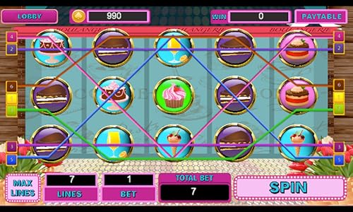Candy Cupcake Bakery Slots 777