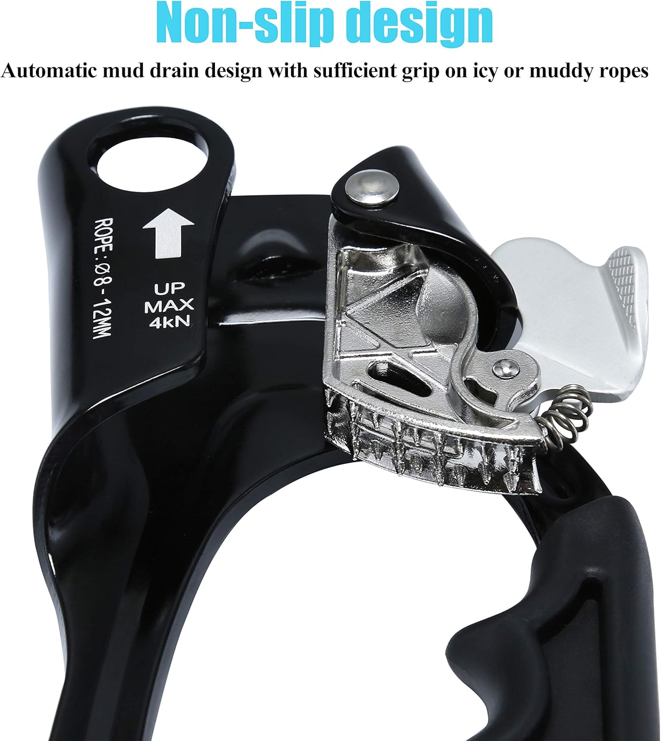 WILDKEN Climbing Hand Ascender Pappelling Gear Equipment Outdoor