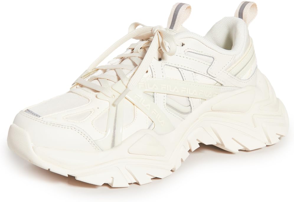 Fila Women's Electrove 2 Sneakers, Whisper White, 11 Medium US Amazon