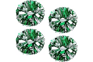 Supkiir 4Pcs Seahawk Cheerleading Pom Poms