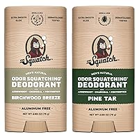 Vista 9 de Dr. Squatch Desodorante natural para hombres, sin aluminio, Coconut Castaway + Fresh Falls, 2.65 oz, 2