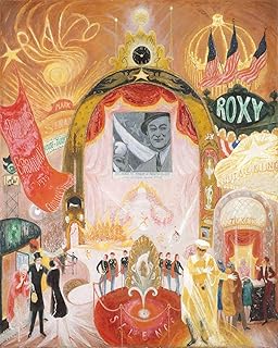 Fine Art Print - Florine Stettheimer - The Cathedrals of Broadway - Vintage Wall Art - 11in x 14in