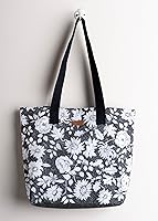 Vista 210 de Maison d' Hermine Bolsa de lona para mujer, bolsa de lona de algodón reutilizable para el hombro, bolsas de comestibles a granel con asa para 01