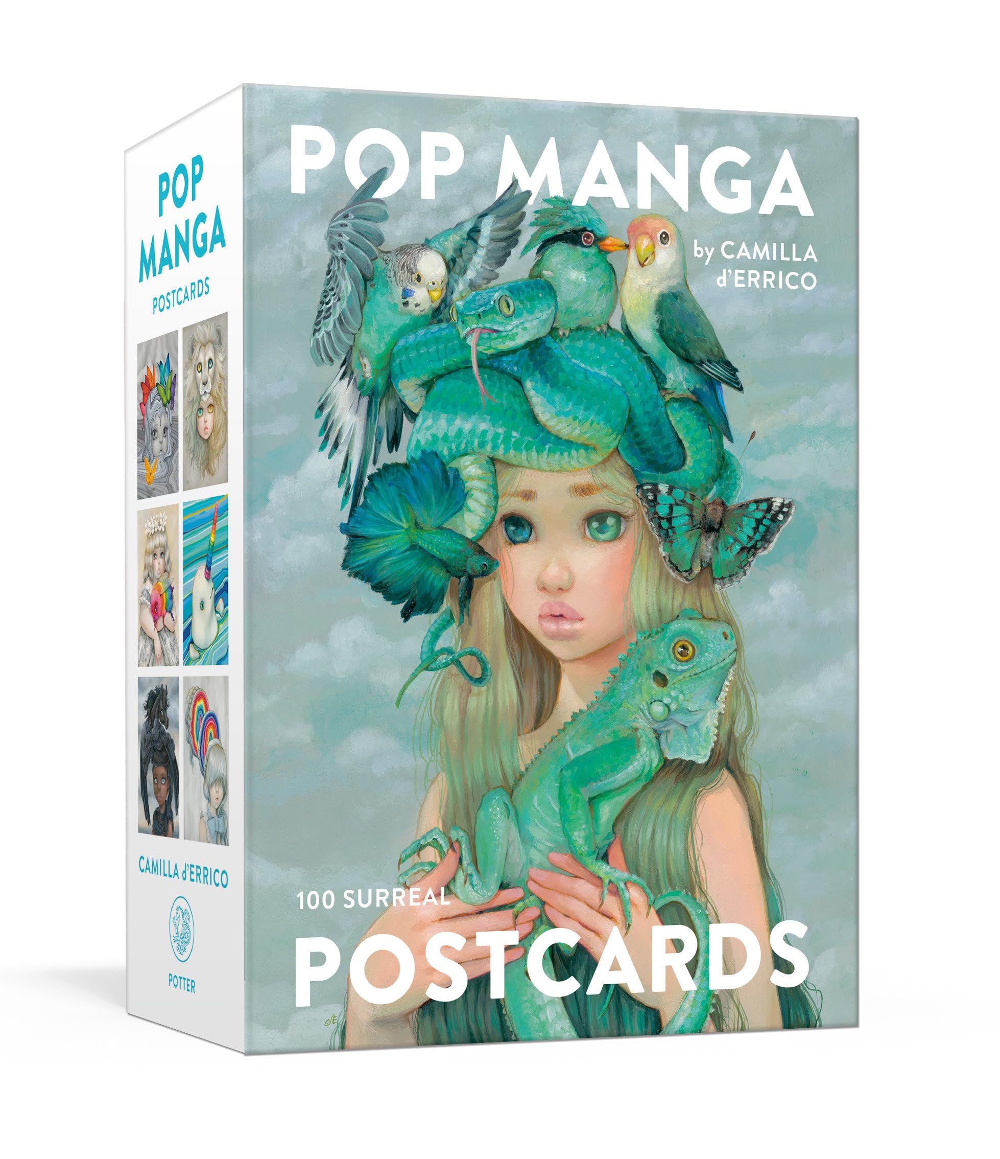 Pop Manga Postcards by Camilla d'Errico - 9780593581902