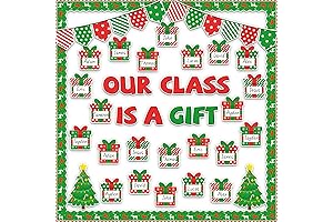 Christmas Classroom Door Decorations: 'Our Class is a Gift'