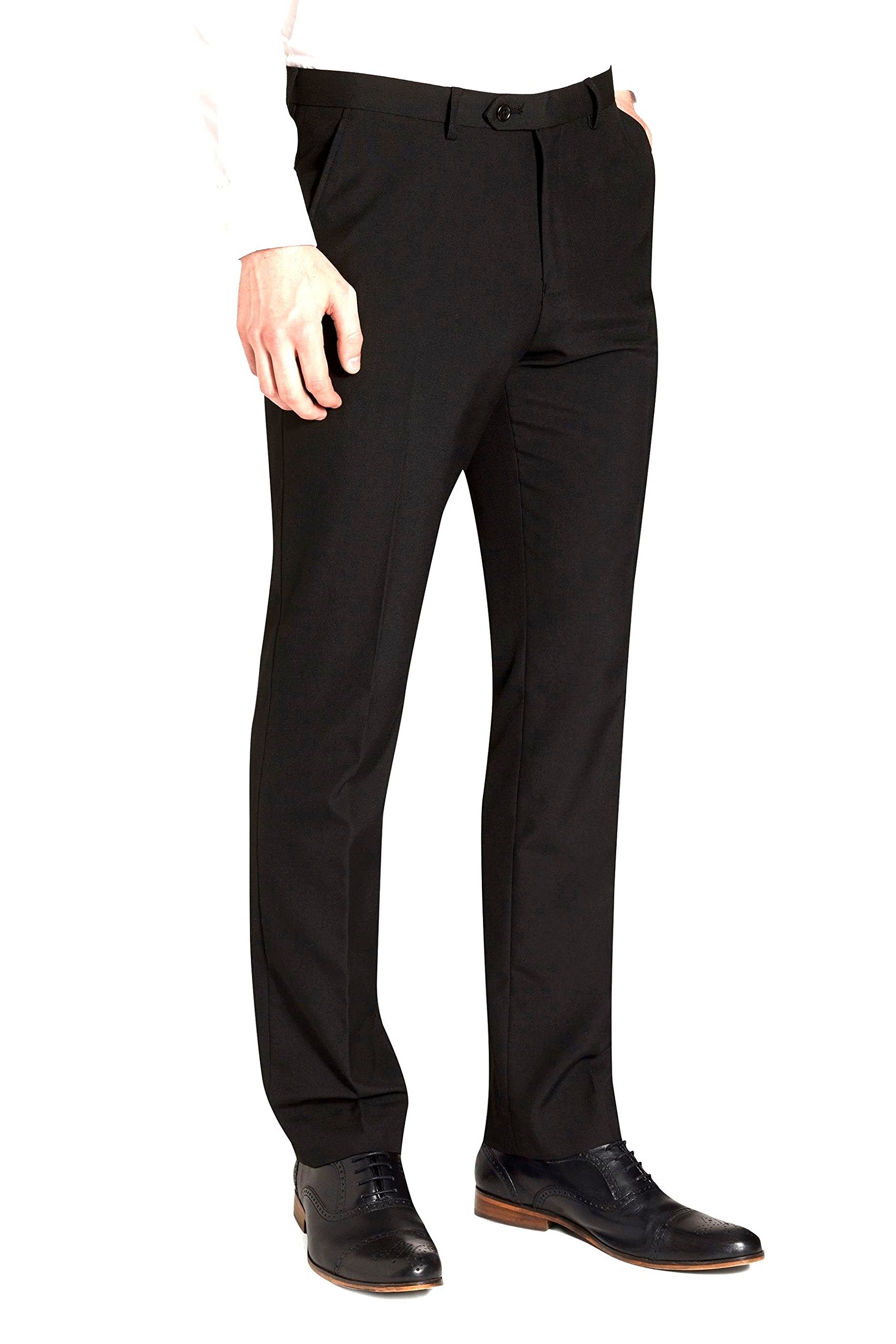 Smart Classic 34L Trouser (34L [34W / 33L], Black - Skinny fit)
