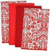 Vista 16 de DII - Juego de paños de cocina multiusos de microfibra, Aqua Chevron