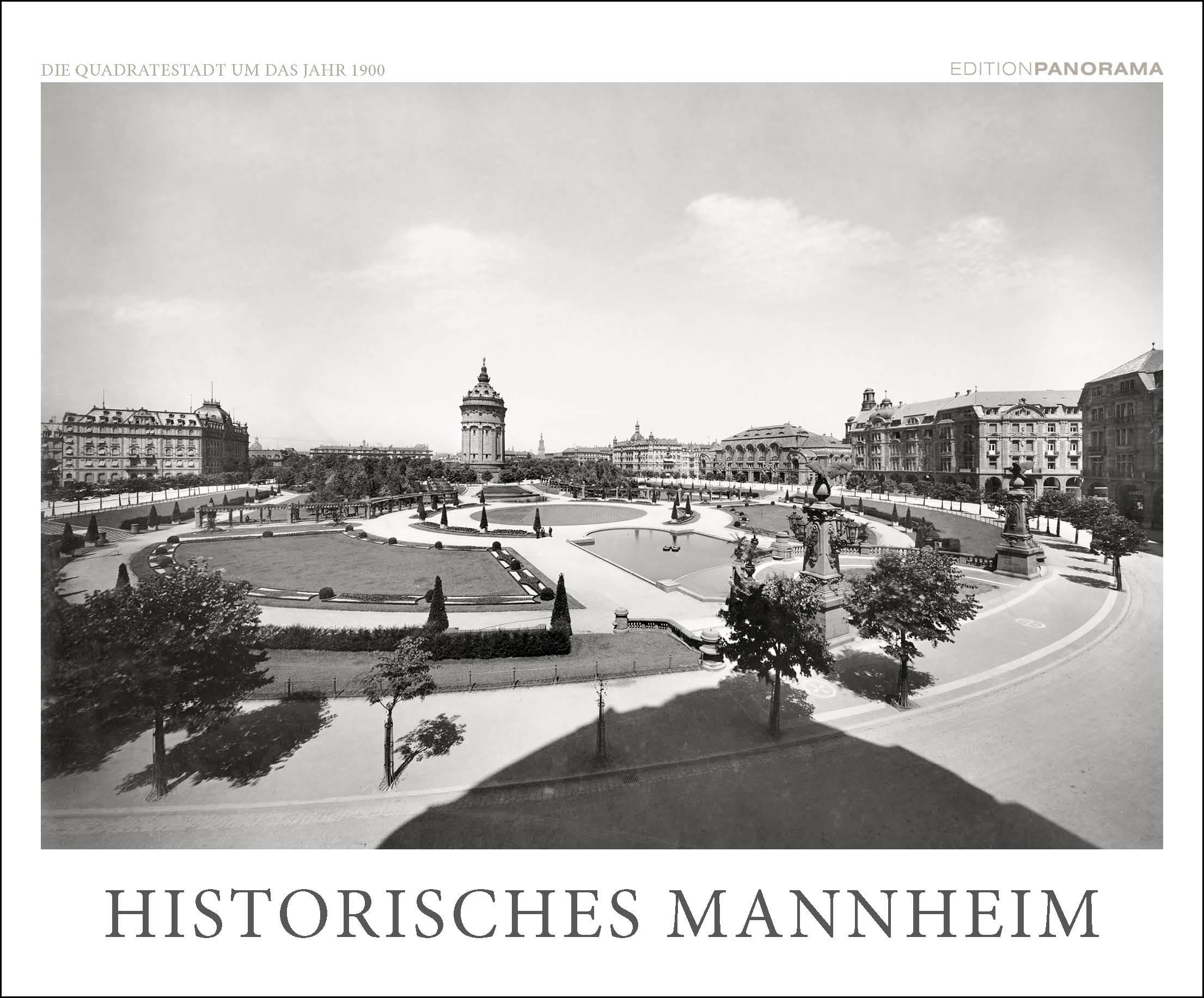 HISTORISCHES MANNHEIM - Die Quadratestadt um 1900: Immerwährender Kalender, 60 x 50 cm