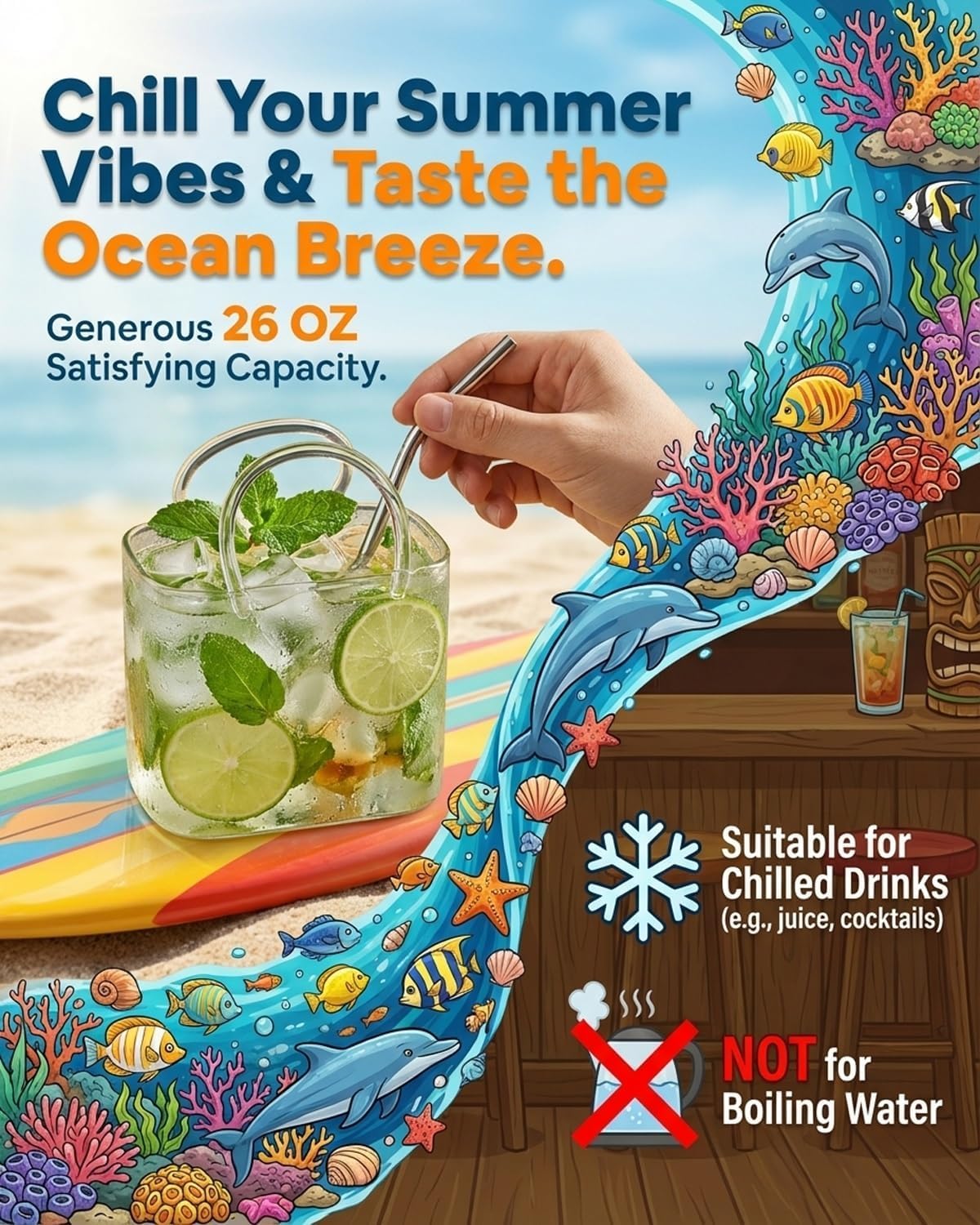 Glass Purse for Drinks, Glass Purse Cup, for Drinks with Straw, 25.6 FL OZ/79.12 FL OZ Creative Cute Handbag Shaped Cocktail Glassess Cups for Fruit Juice, Tea (23.67 FL OZ,2pcs)