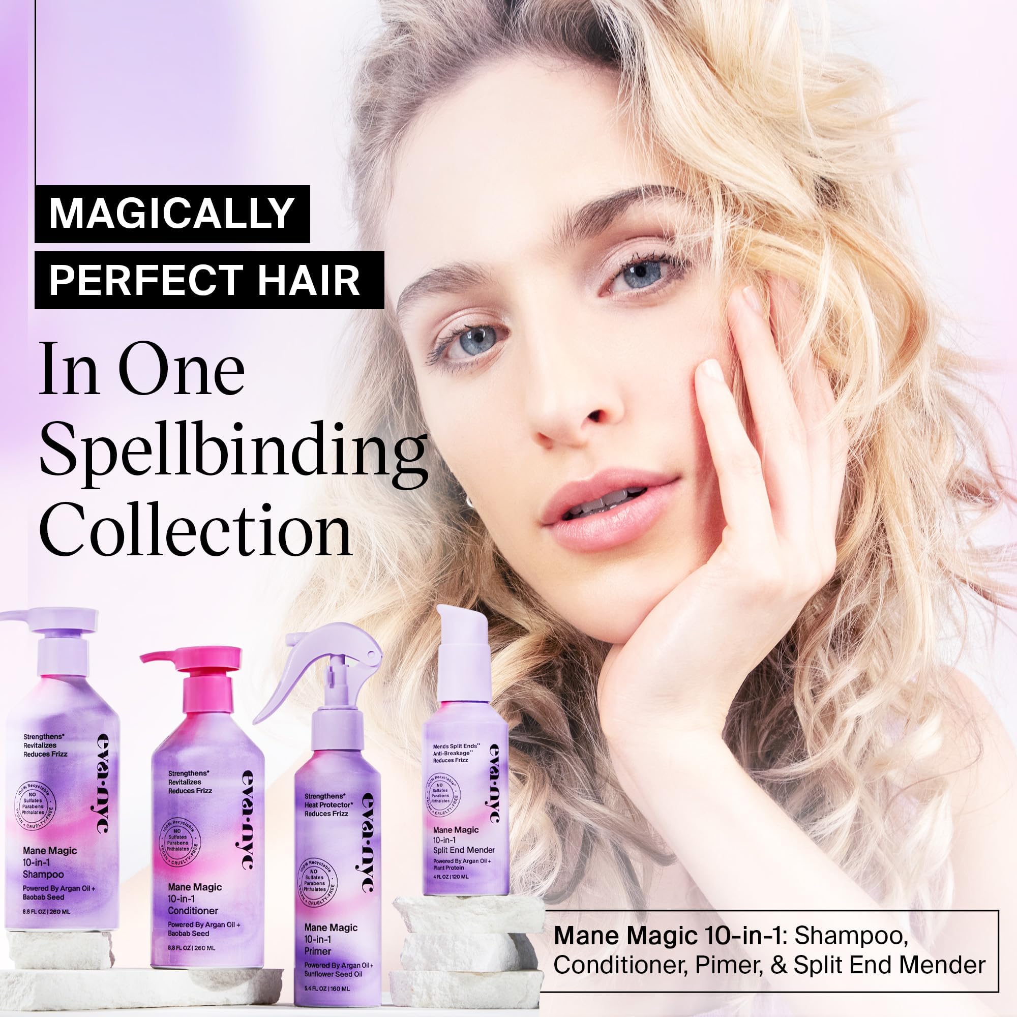 Eva NYC Frizz Fixer Smoothing Hair Care