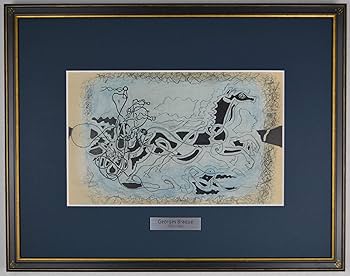 ジョルジュ・ブラック、【庭の椅子】、希少な額装用画集より、状態良好 ジョルジュ・ブラック、【庭の椅子】、希少な額装用画集より