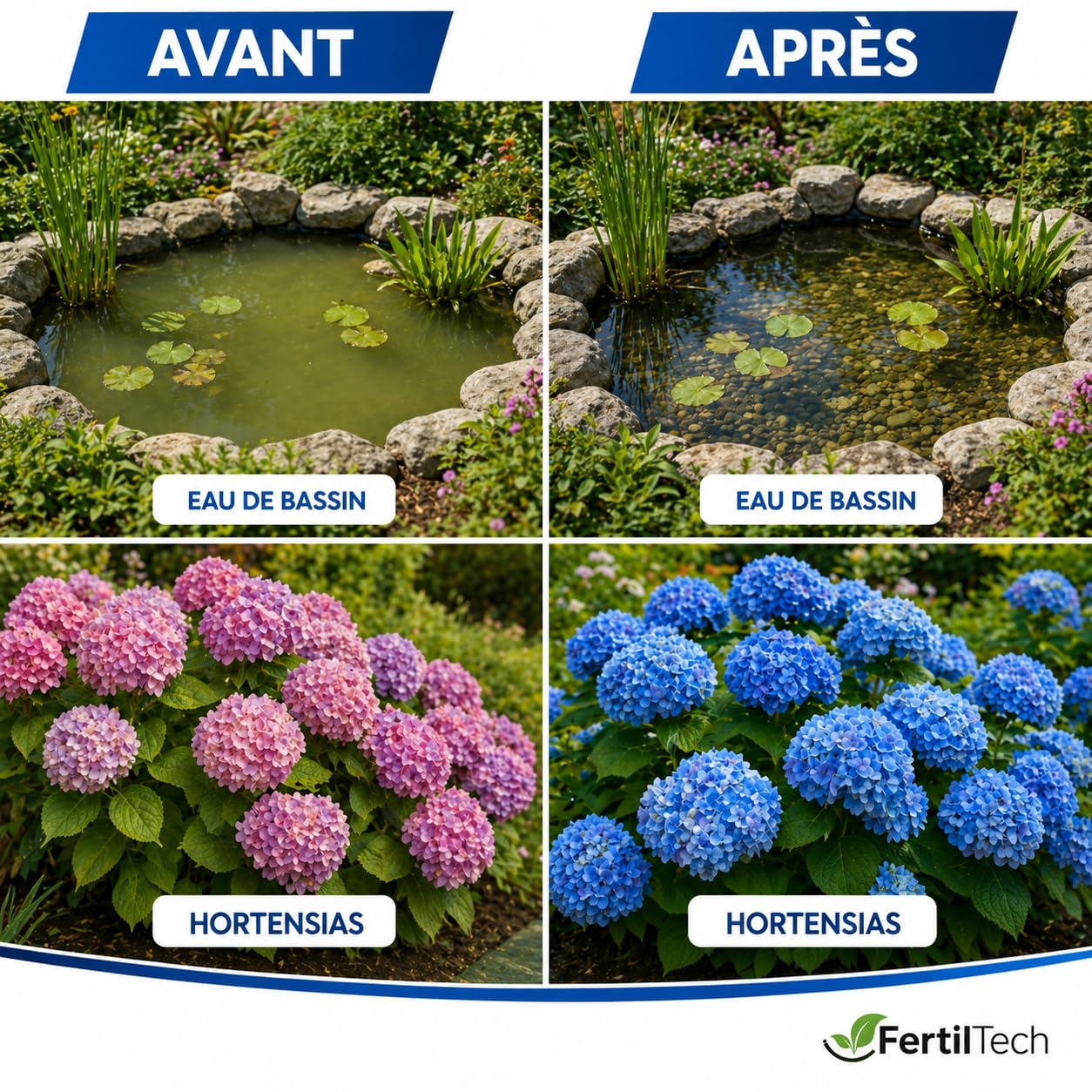 Sulfate d'Aluminium 1.5 kg – Amendement Minéral Polyvalent, Réducteur de pH pour Hortensias Bleus, Sols Acides