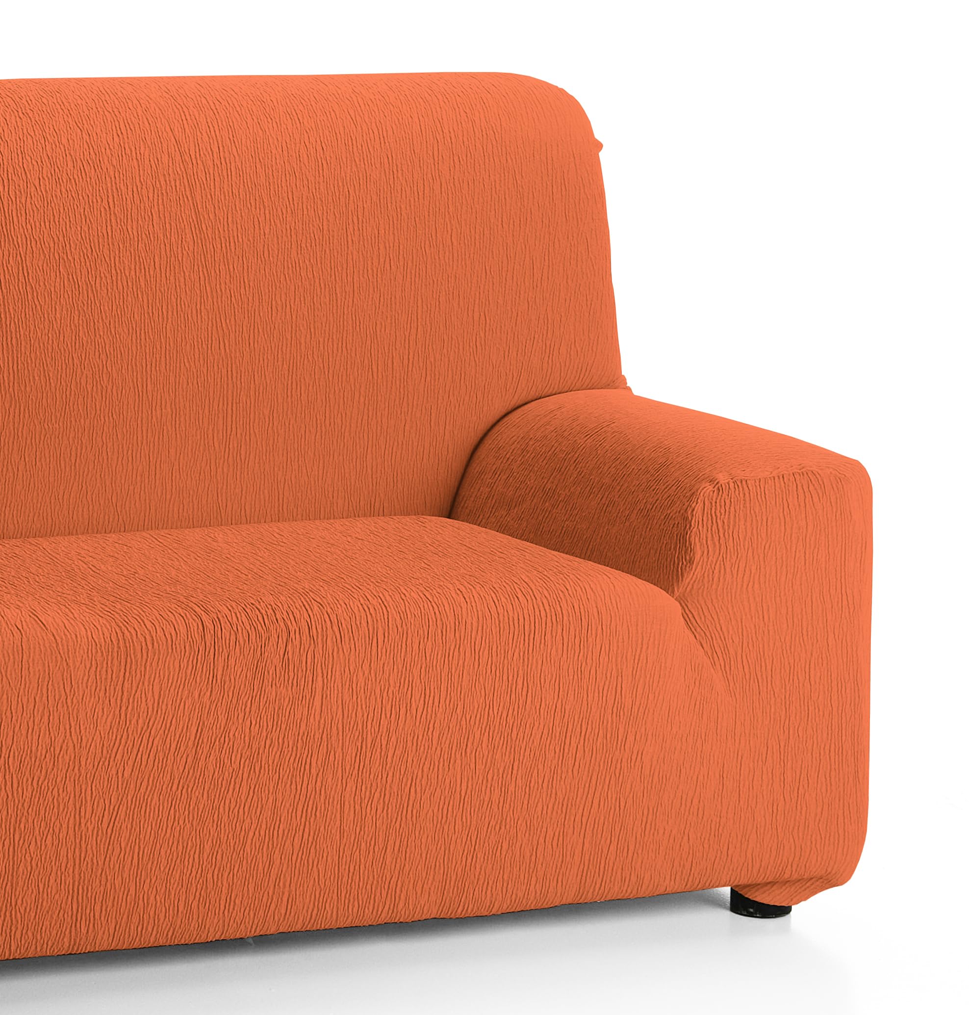 Martina Home 3 Seater Stretch Sofa Cover, Fabric, Orange, 3 Plazas (170 a 220 cm)