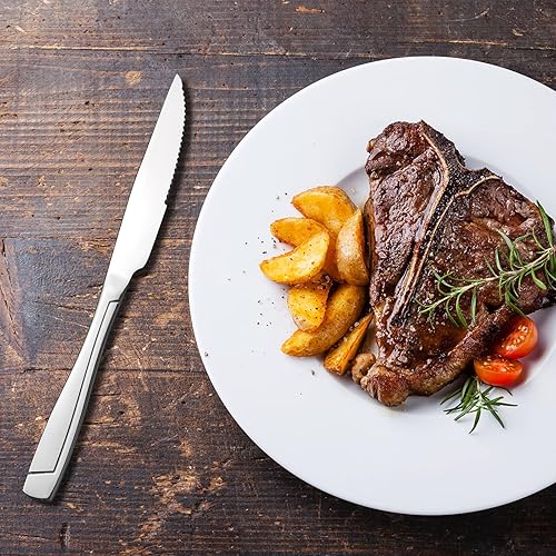 Miniatura 3 de Cand - Juego de cuchillos para carne de acero inoxidable de 9.0in, 6 piezas