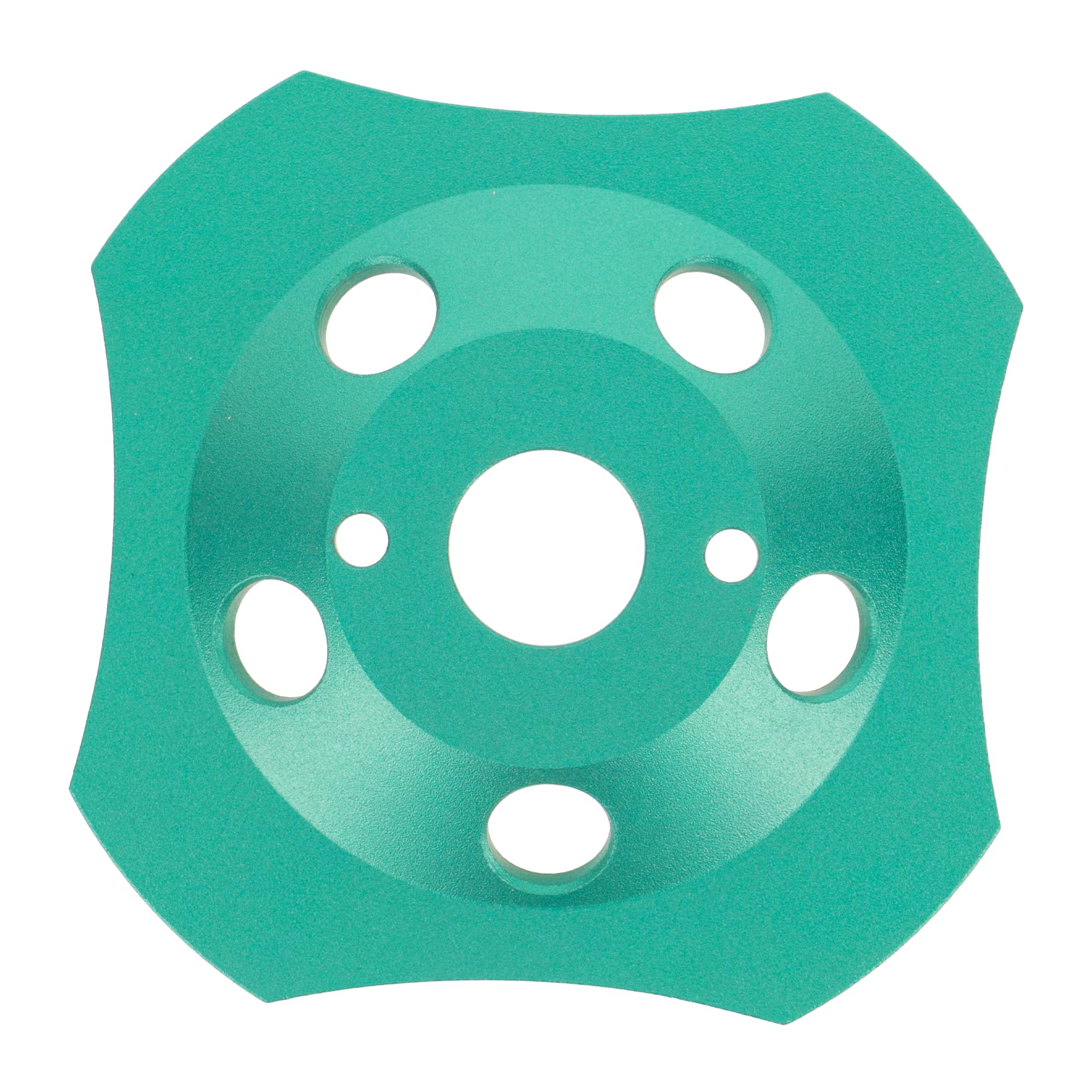 PRODIAMANT mola a tazza diamantata professionale PKD 125 mm x 22,2 mm 4 segmenti mola a tazza diamantata PDX829.793 125mm adatta a smerigliatrice angolare