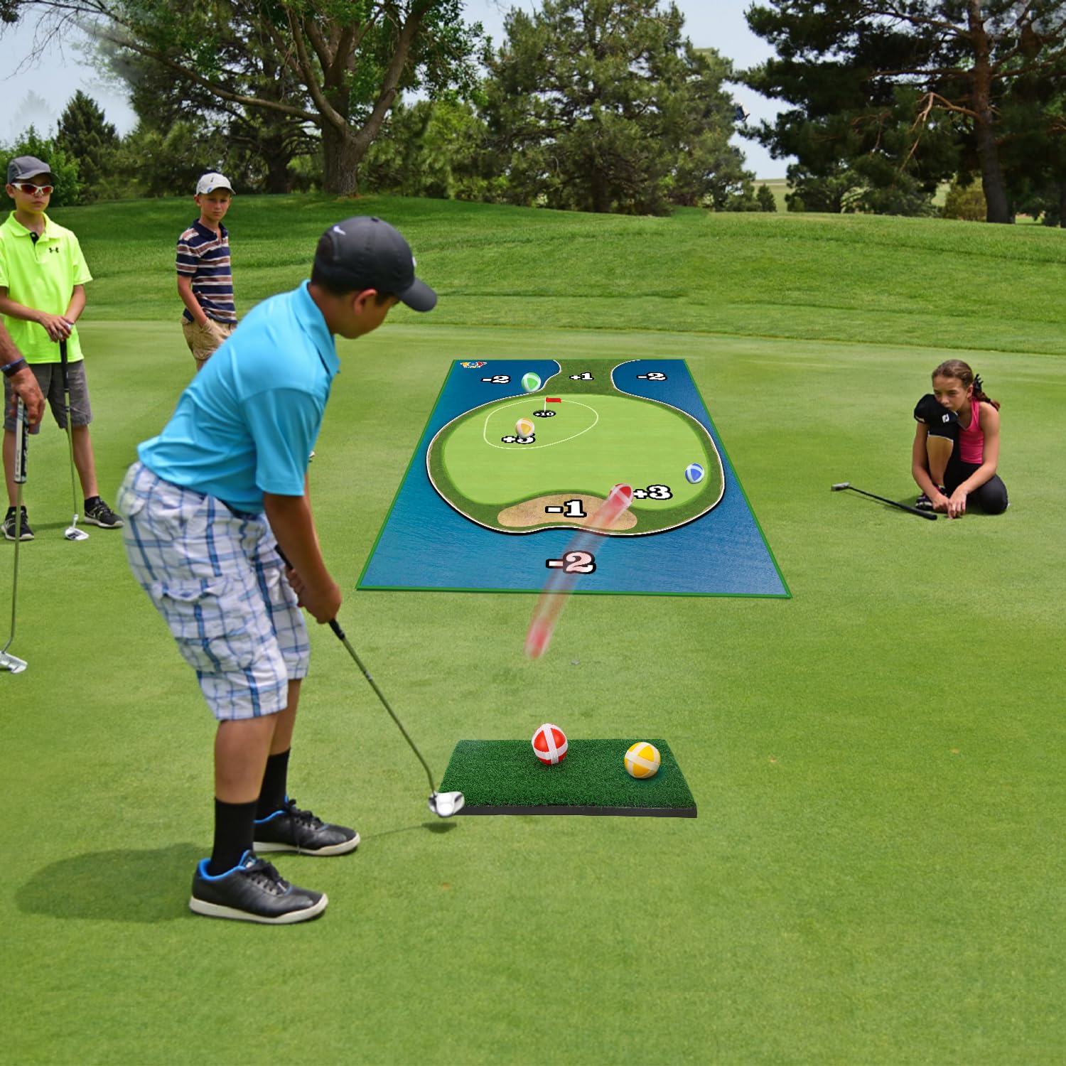 TOY Life Chipping Golf Game Velcro Golf Chipping Game