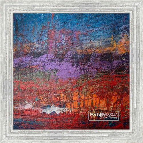 Miniatura 2 de Marco de madera para fotografía 30 x 30, Blanco rústico, 30x30