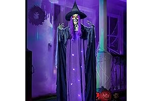 JOIYIN Halloween 7.2ft Hanging Witch Decorations