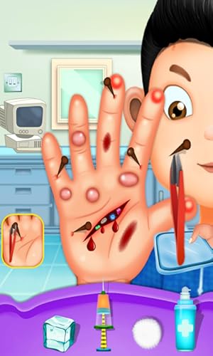 Médico da mão - Jogo para crianças : Se tornar o melhor cirurgião de mão !