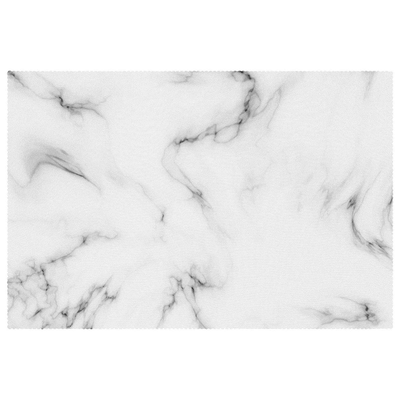 Sets de table en marbre blanc chic pour art de la table haut de gamme