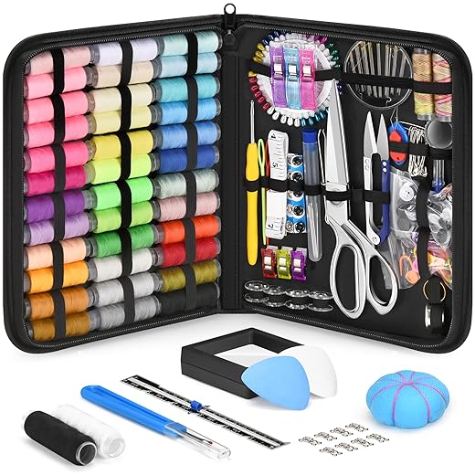 Baryfokwo 242-Piece Professional Travel Sewing Kit
