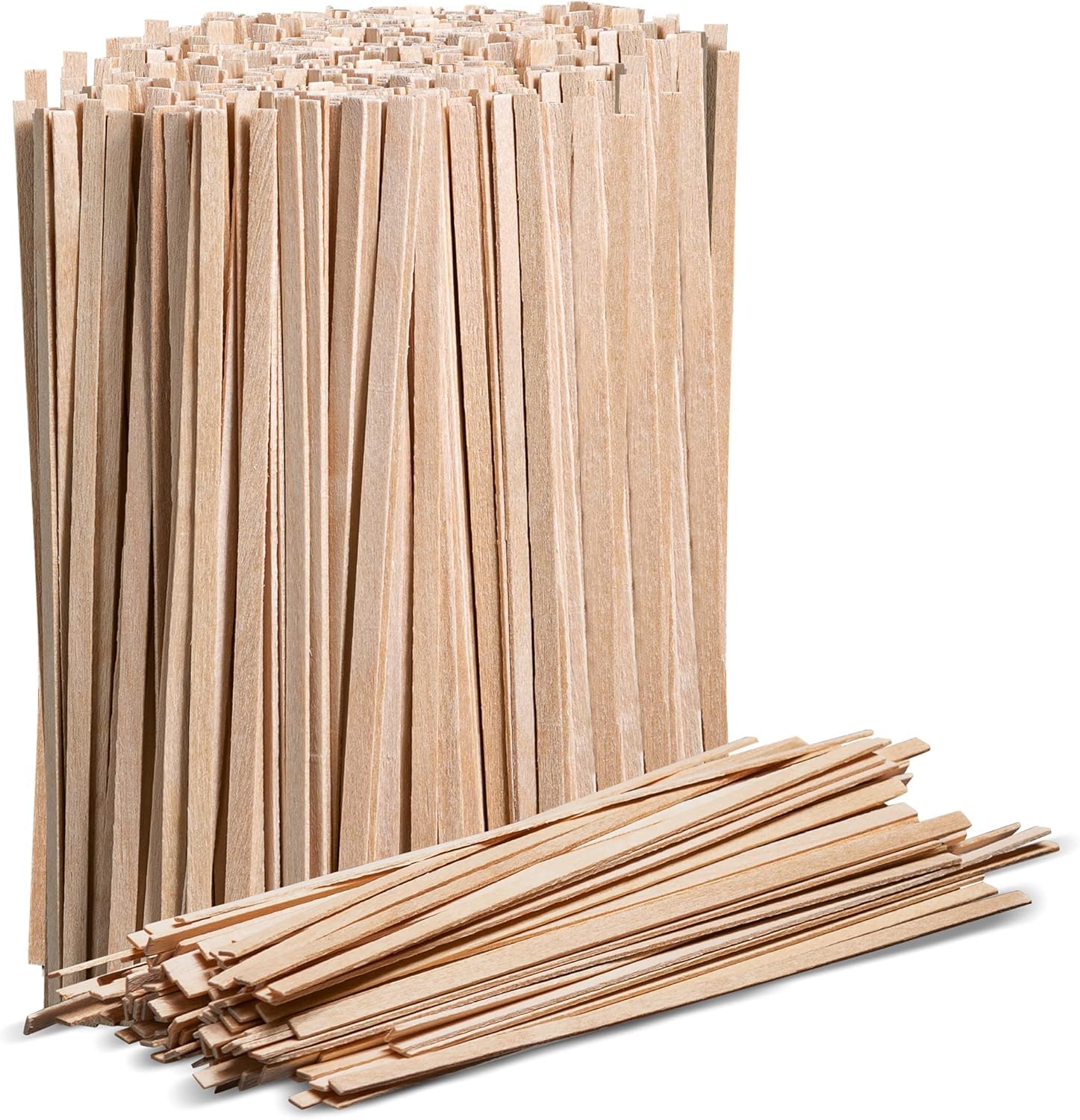 Prestee Wooden Coffee Stirrer - 1000 Disposable 5.5 inches Long Wooden Stir Sticks for Coffee and Cocktails - Smooth, Splinter-Free Beverage Mixers - Ideal for Coffee Bars and Drink Stations