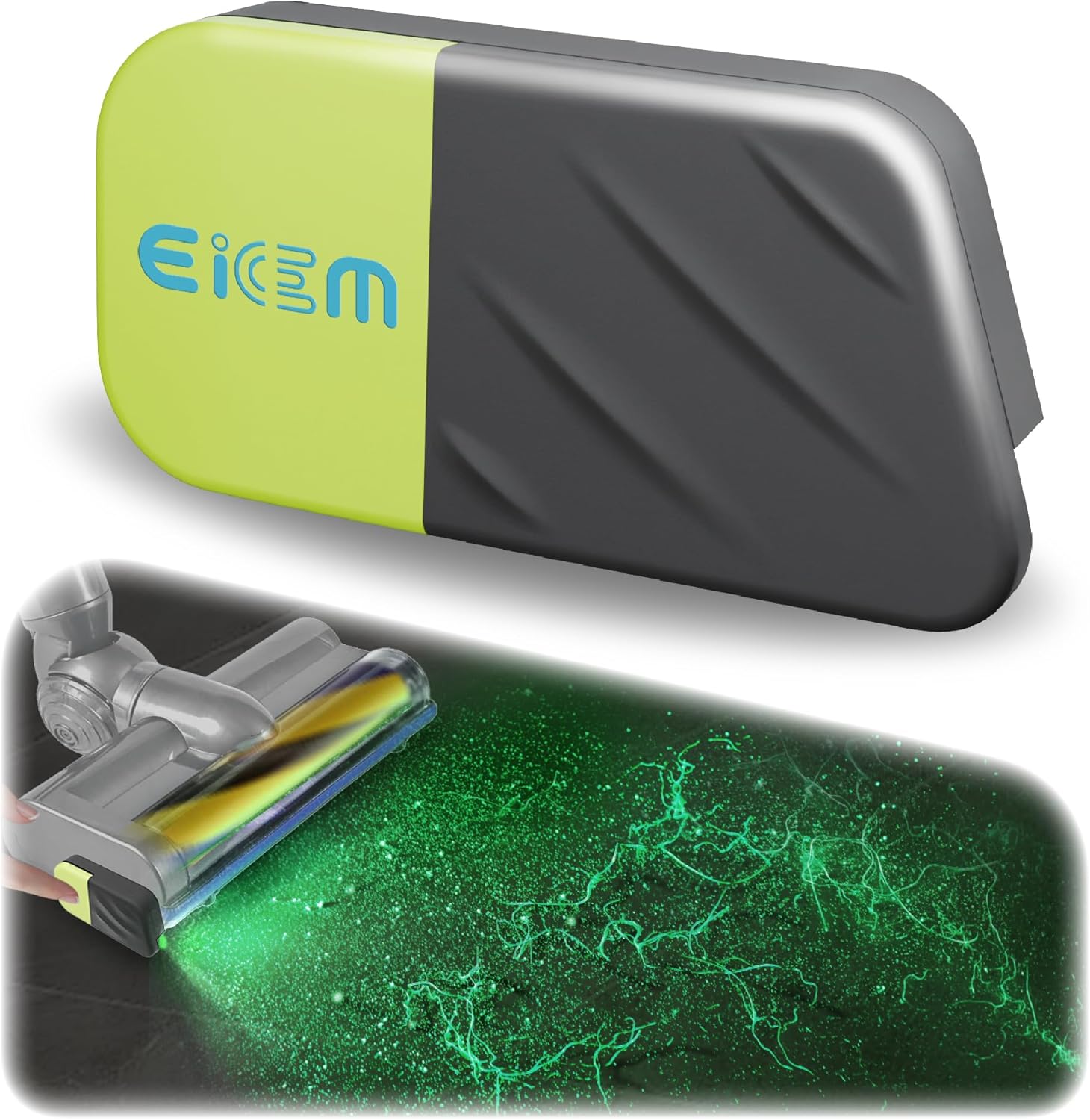 Green Vacuum Light Show All Dust, Vacuum Cleaner Light Attachment Suitable for Dyson Shark Bissell, Display Micro Dust & Detect Cat Dog Hair, Upgrade Universal Accessories (USB-C Rechargeable) Green Vacuum Light Show All Dust, Vacuum Cleaner Light Attachment Suitable for Dyson Shark Bissell, Display Micro Dust & Detect Cat Dog Hair, Upgrade Universal Accessories (USB-C Rechargeable)