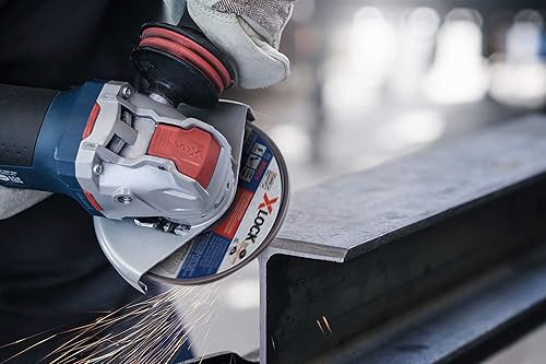 Miniatura 8 de Bosch GWX10-45PE-RT X-LOCK Amoladora angular ergonómica de 4-12 pulgadas con interruptor de paleta (renovado)