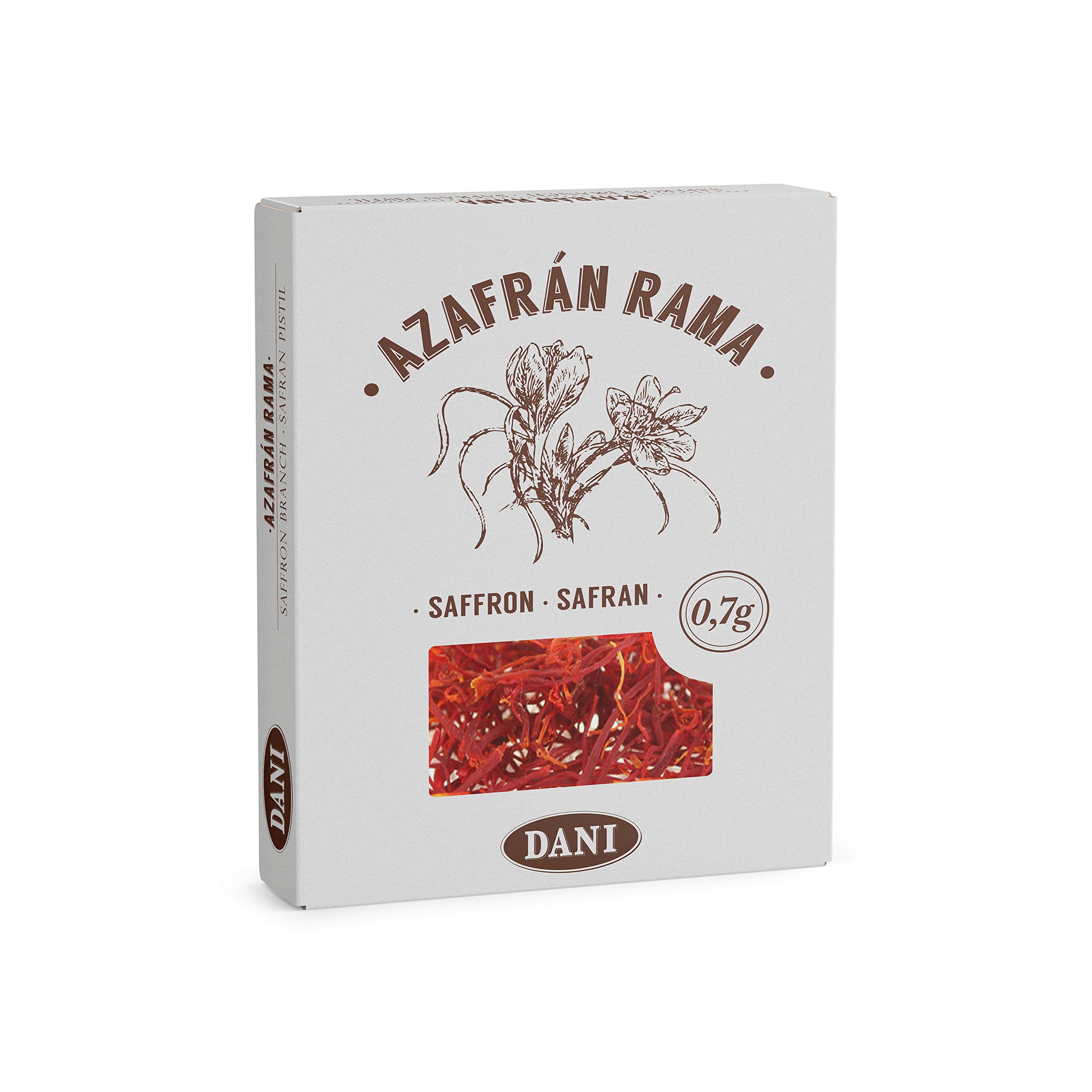 Dani - Azafrán Rama, 1 X Gr, 0.7 Gramo