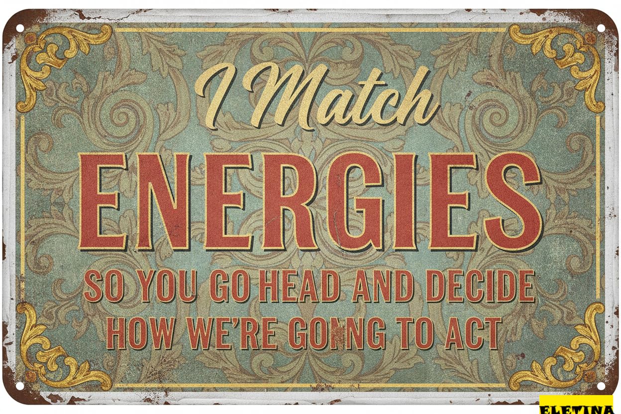 Funny Office Humor Motivational Tin Sign Set, 12x8 Inch