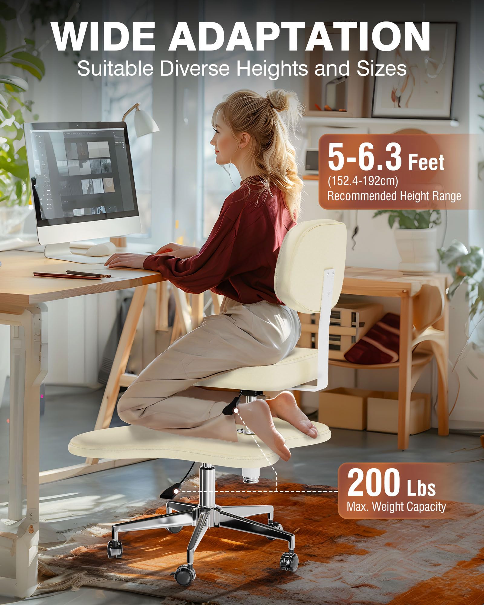 Snapklik.com : PYY ADHD Chairs For Adults - Meditation Cross Legged ...