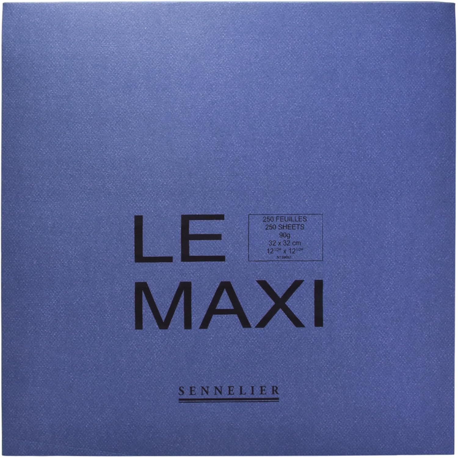 SENNELIER Maxi Block Drawing Pad, 12.5" x 12.5", White