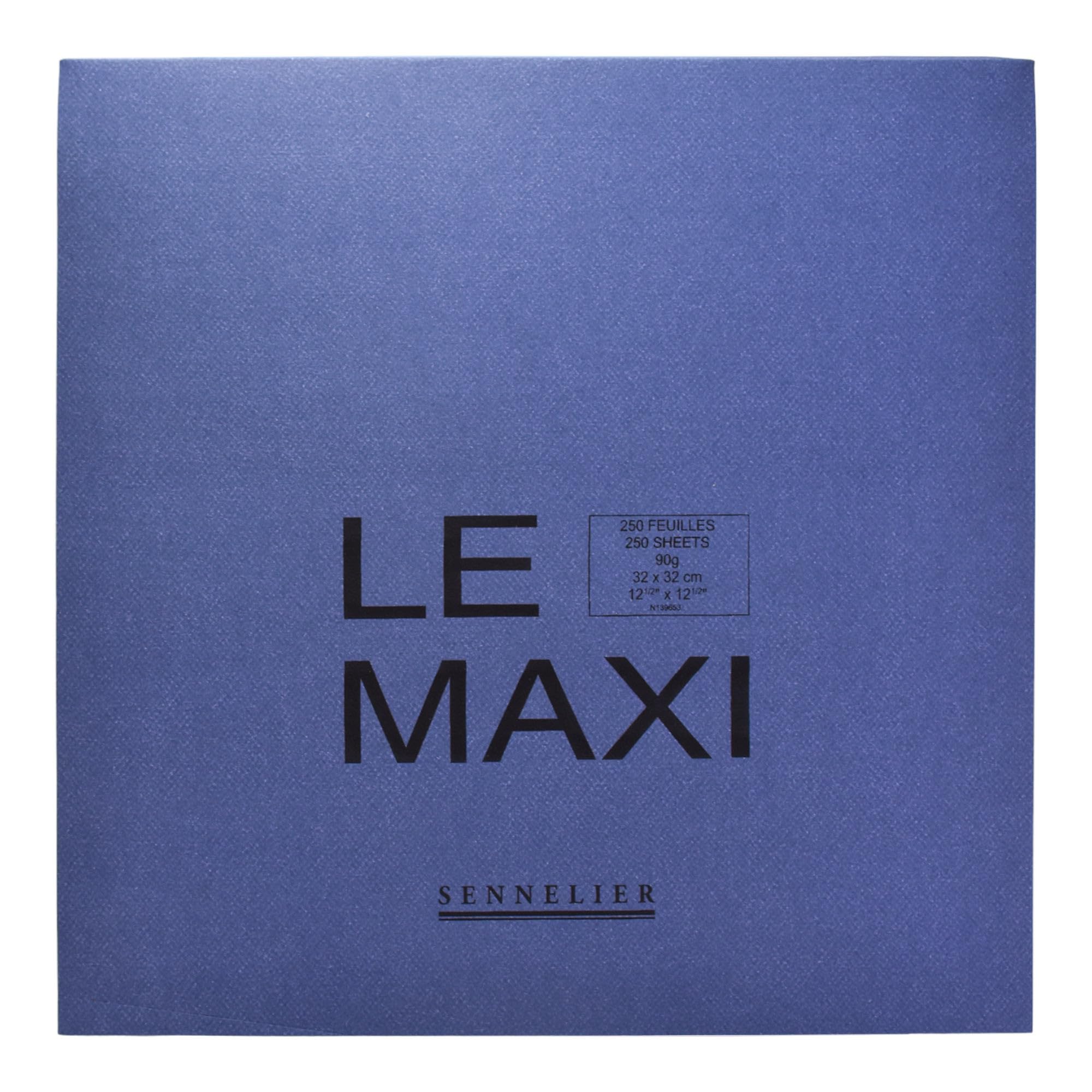 SENNELIER Maxi Block Drawing Pad, 12.5" x 12.5", White