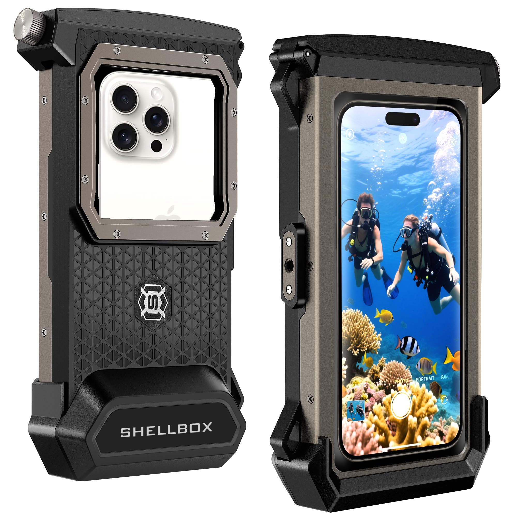 Custodia Impermeabile Smartphone IPX8 Porta Custodia Cellulare Impermeabile Universale Custodia Subacquea Sacchetto per iPhone 17 Pro 17 Air 16e 14 15 16 Pro 14 15 16 17 Pro Max Samsung S25 S24 Ultra