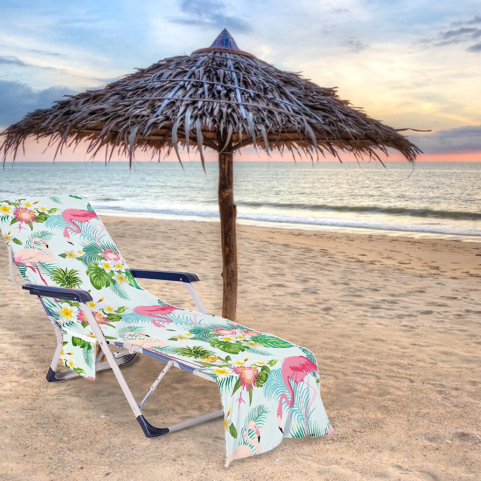 Lounge Chair Covers Pack Beach Lounge Chair Cover With Side