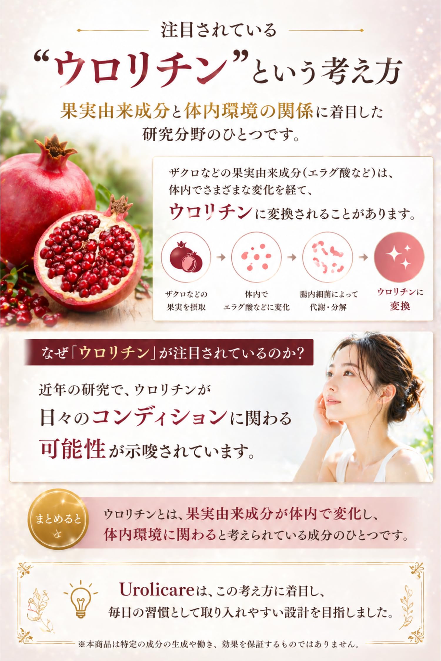 Amazon | 【美容専門医監修】 ウロリケア 【ウロリチン に着目した 