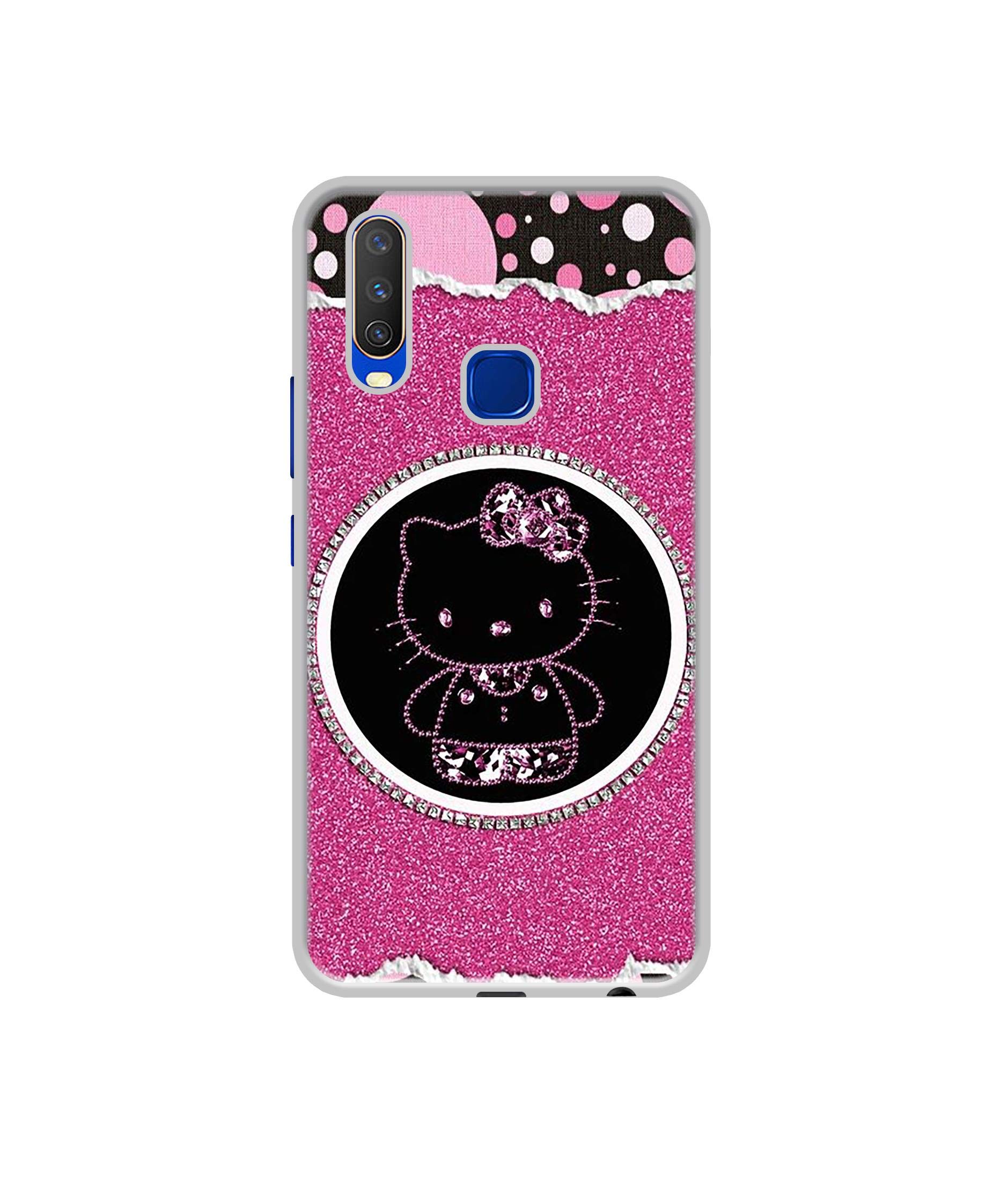Solimo Silicone Designer Kitty with Glitter Uv Printed Soft Back Case Mobile Cover for Vivo Y15, Multicolor (B0854652HJ) Amazon Price History, Amazon Price Tracker