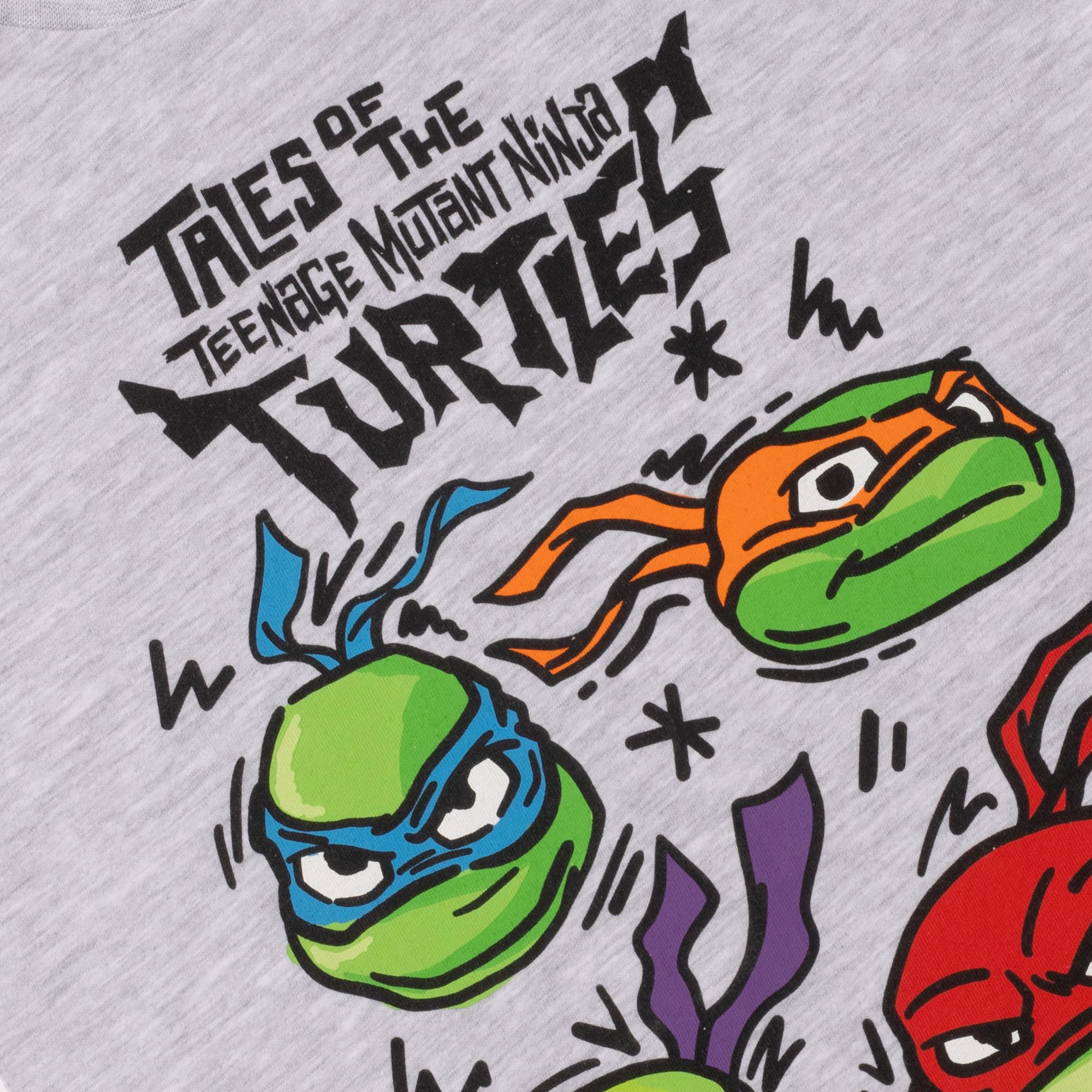 Teenage Mutant Ninja Turtles Tartarughe Ninja Pigiama a Maniche Corte per Bambini - 100% Cotone