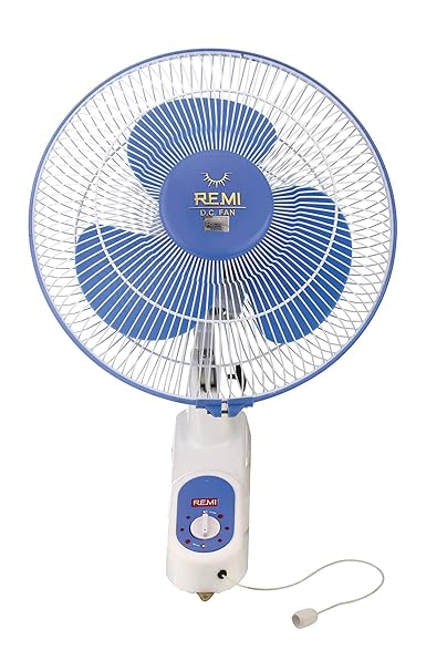 Remi All Season 300 mm Solar Wall DC Fan 12V DC / 14W (ASWF-300-14W) White/Blue