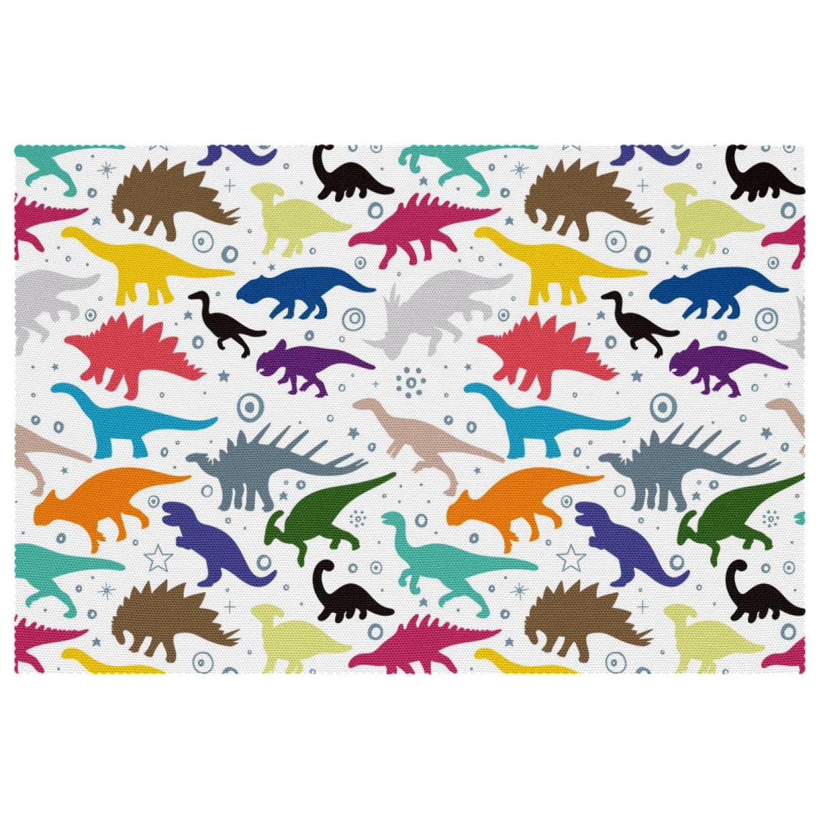 Set de table dinosaure pour éviter les assiettes qui glissent et protéger des brûlures