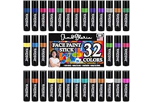 Jim&Gloria Metallic and Neon Body Paint Kit